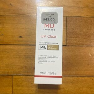 Elta MD UV Clear Broad-Spectrum SPF 46 TINTED Face Sunscreen 1.7oz - Brand NEW!